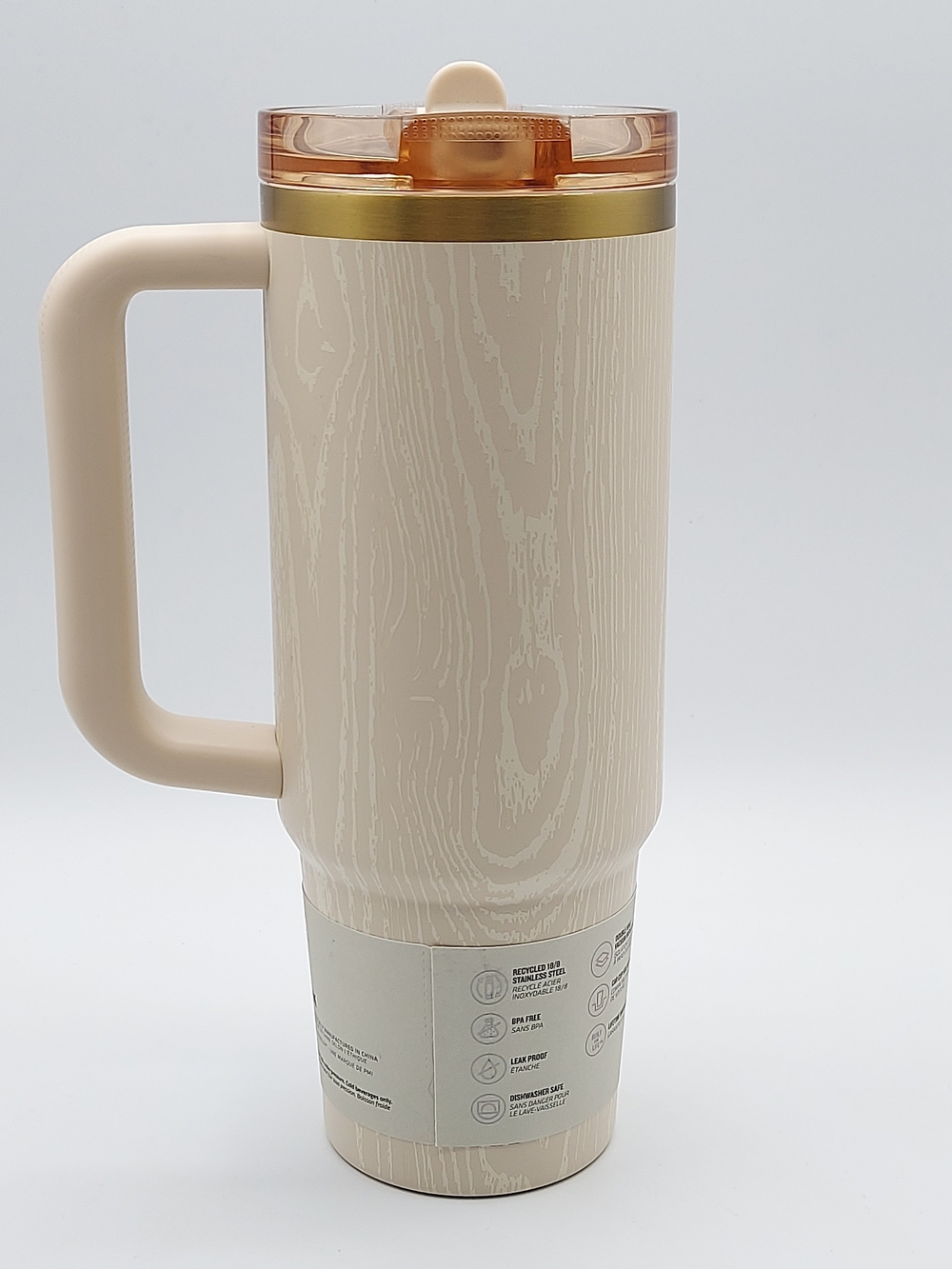 Stanley The Cheers & Cheer Quencher ProTour Flip Straw Tumbler | 30 OZ - Birch - Picture 2 of 7